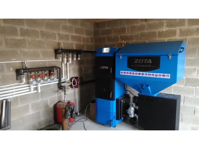 Instalarea Standard a unui cazan automat pe combustibil solid de pina la 10 kW