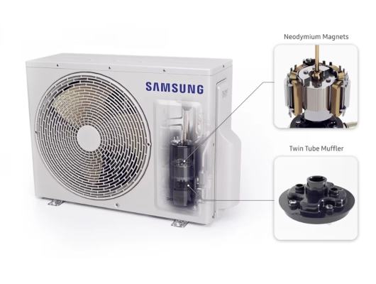 Conditioner Samsung Inverter R32 AR12BXFAMWKNUA 12000 BTU