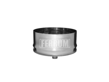 Dop cu colector de condens FERRUM d.115 mm (inox 430/0,5 mm)