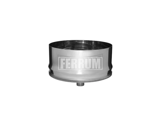 Конденсатоотвод для трубы FERRUM d.115 мм (inox 430/0,5 мм)