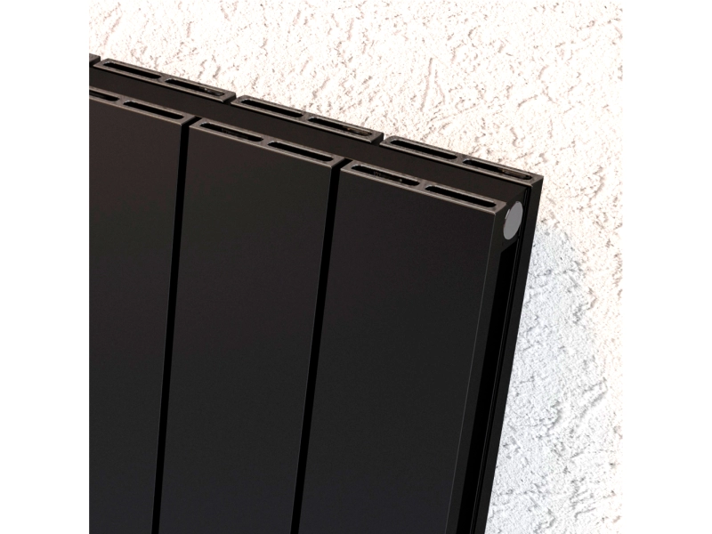 Calorifer LOJIMAX, KALSEDON DOUBLE, înălțime 500 mm, lungime 1515 mm. (Culoare neagră)