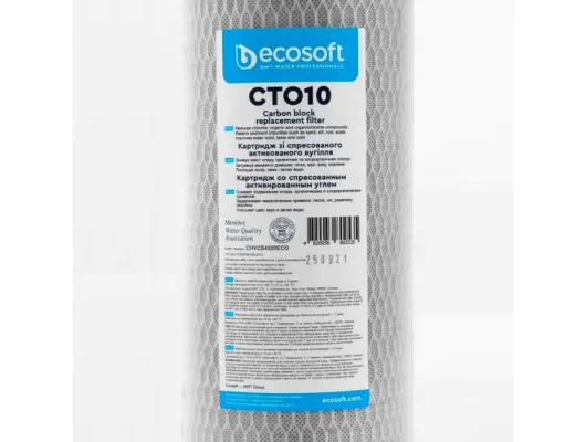 Cartus carbon block CTO ECOSOFT 4,5x20 (CHVCB4520ECO)