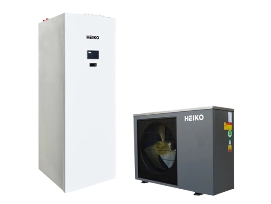 Pompă de căldură Heiko THERMAL Plus 12 kW monobloc cu modul hidraulic și boiler ACM
