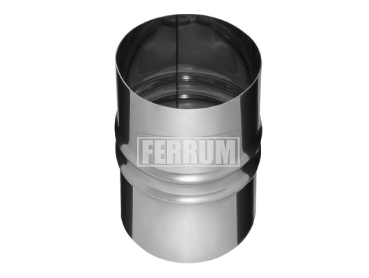 Адаптер (папа-папа) FERRUM d.115 мм (inox 430/0,5 мм)