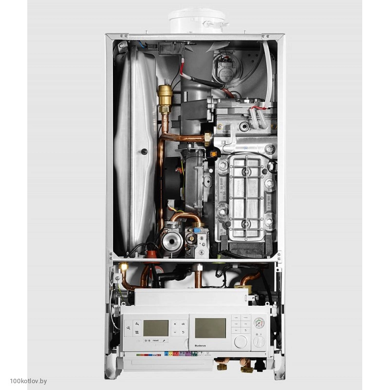 Конденсационный газовый котел BUDERUS GB 172i-24KD 24/28 кВт черный