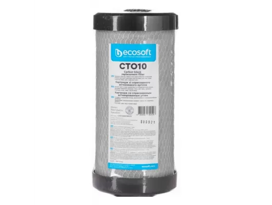 Cartus carbon block CTO ECOSOFT 4,5x10 (CTO, CHVCB4510ECO)