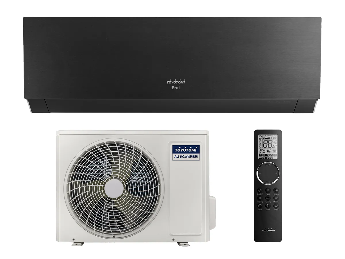 Кондиционер Toyotomi ERAI ALL DC Inverter R32 CTN/CTG-335BRM 12000 BTU чёрный