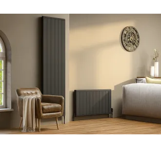 Calorifer decorativ LOJIMAX colecția LOVA LINE 2000x481 mm, Antracit