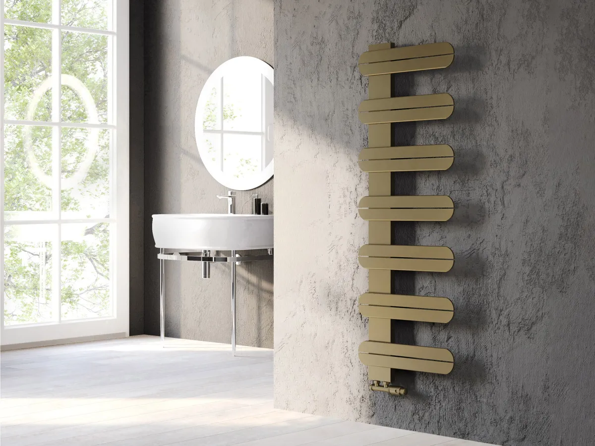 Uscător de prosoape de design LOJIMAX colecția LINEA 1425x500 mm, MY-512
