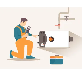 Демонтаж газового котла