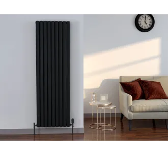 Calorifer decorativ LOJIMAX colecția VOLE 1600x444 mm, Negru