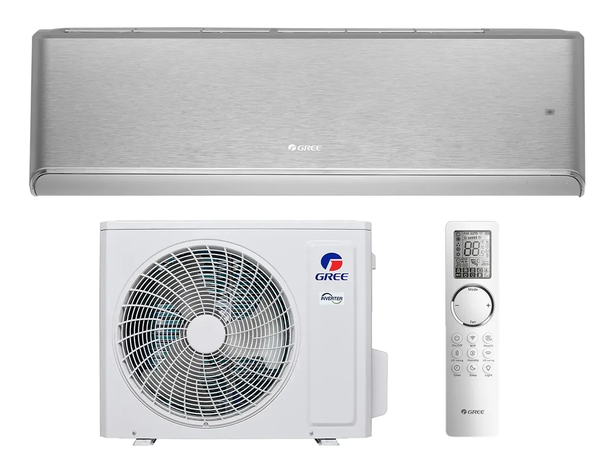 Кондиционер Gree AIRY SILVER Inverter R32 GWH18AVDXE-K6DNA1A/I 18000 BTU 