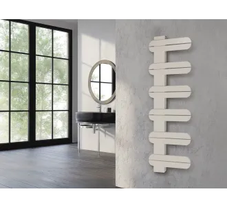 Uscător de prosoape de design LOJIMAX colecția LINEA 1220x500 mm, Lemon