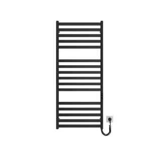 Электрический полотенцесушитель LOJIMAX Platinum Black 500mm. 800mm