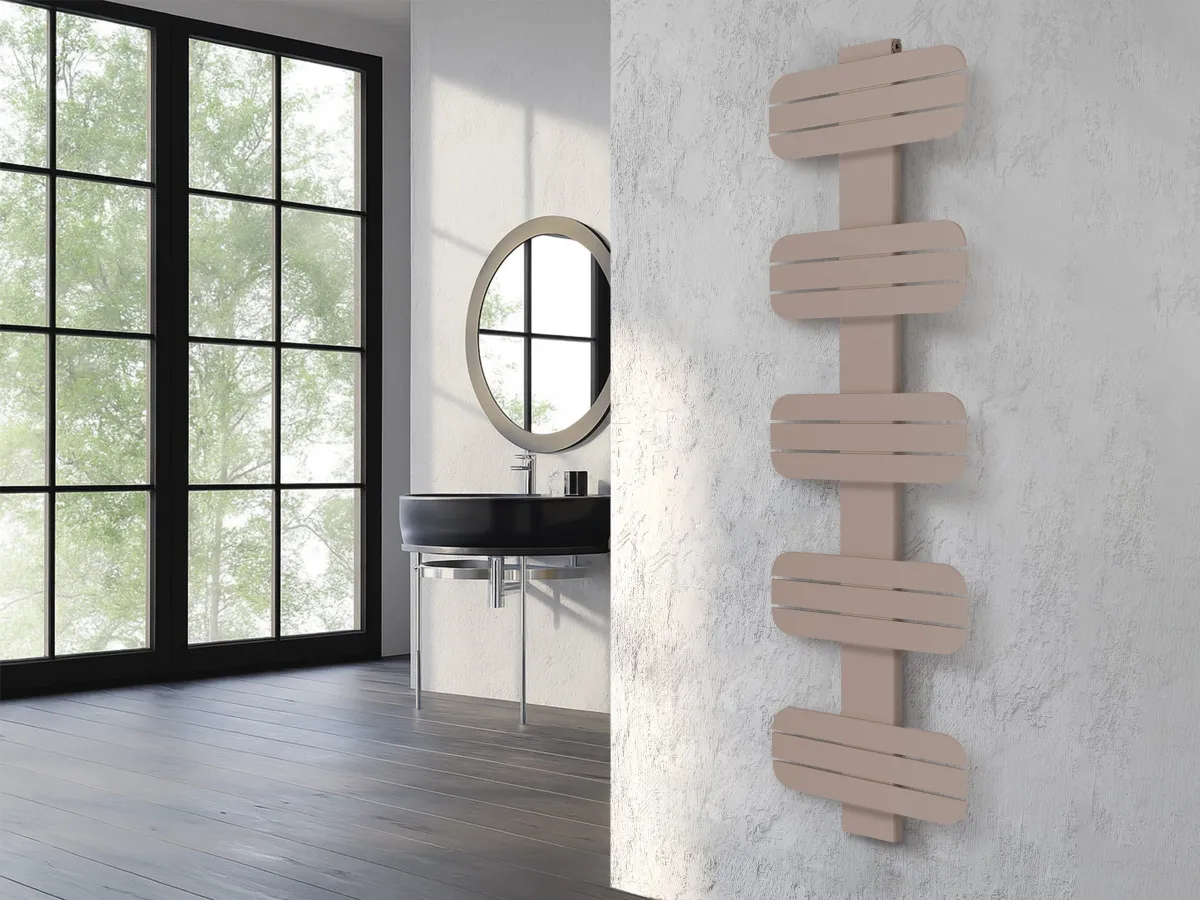 Uscător de prosoape de design LOJIMAX colecția DOSIA 1150x500 mm, Kiwi