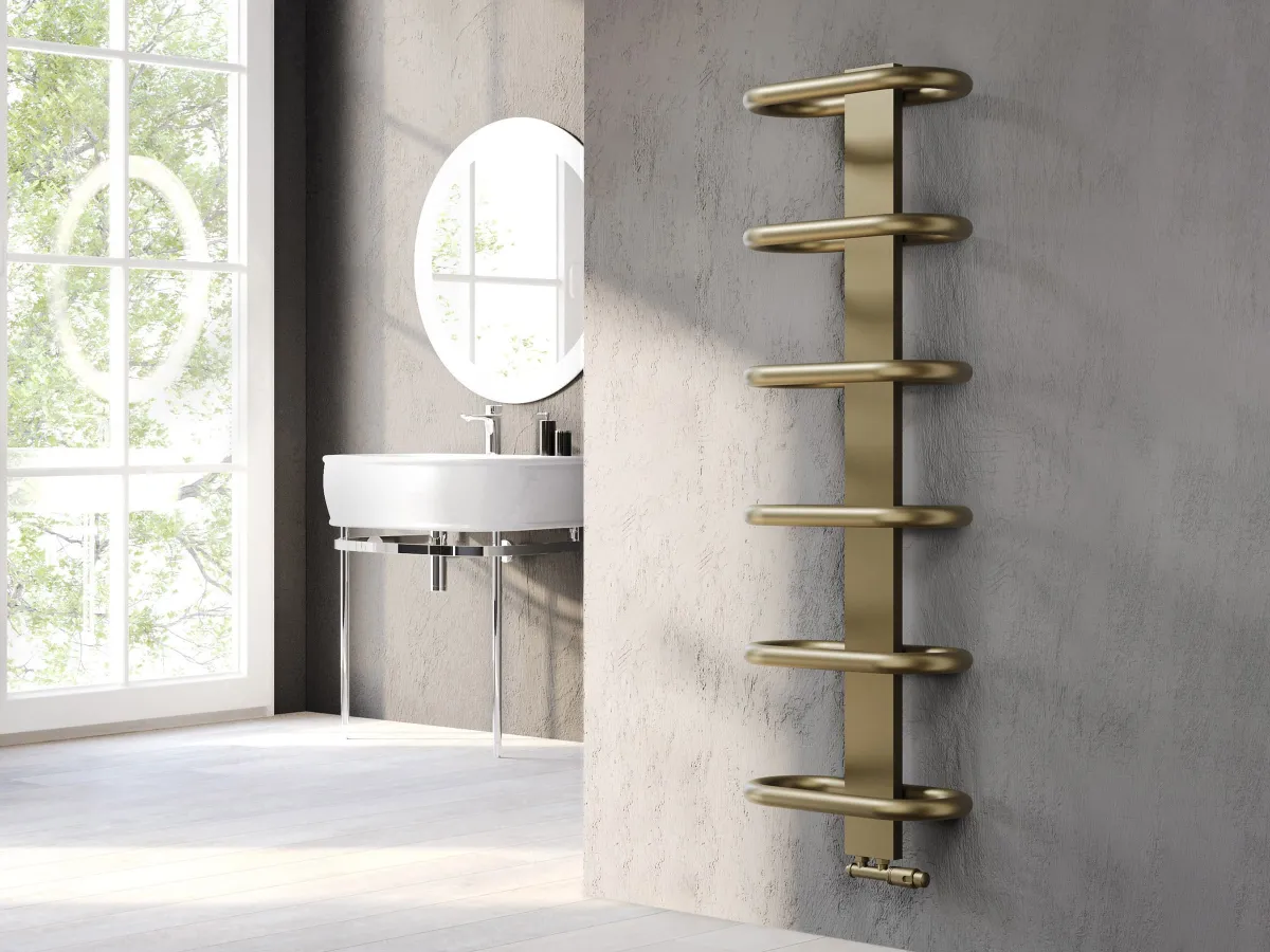 Uscător de prosoape de design LOJIMAX colecția TEOS 1430x400 mm, MY-512