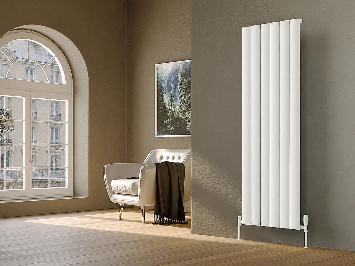 Calorifer decorativ LOJIMAX colecția OTIS 800x516 mm, Alb