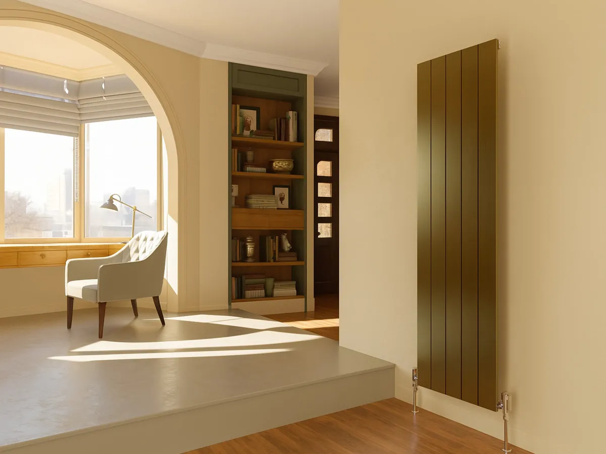 Calorifer decorativ LOJIMAX colecția KALSEDON 1600x375 mm, BRONZE SATIN