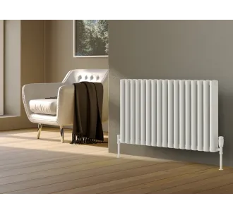 Calorifer decorativ LOJIMAX colecția RETRO PLUS 500x1006 mm, Alb