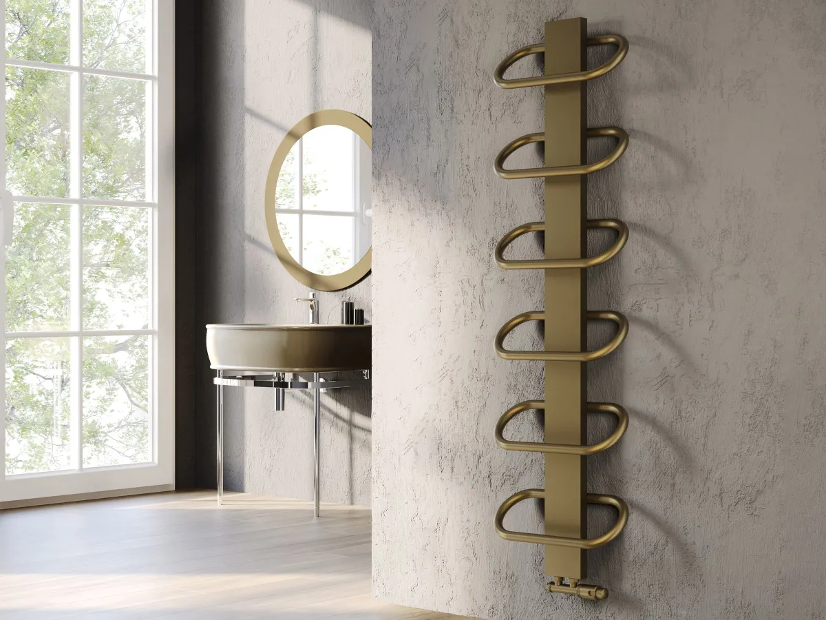 Uscător de prosoape de design LOJIMAX colecția PEARL 1010x400 mm, MY-512