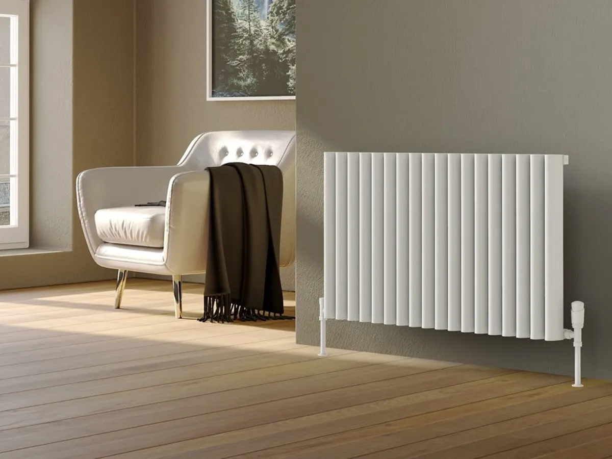 Calorifer decorativ LOJIMAX colecția ALBITE 300x1205 mm, Alb