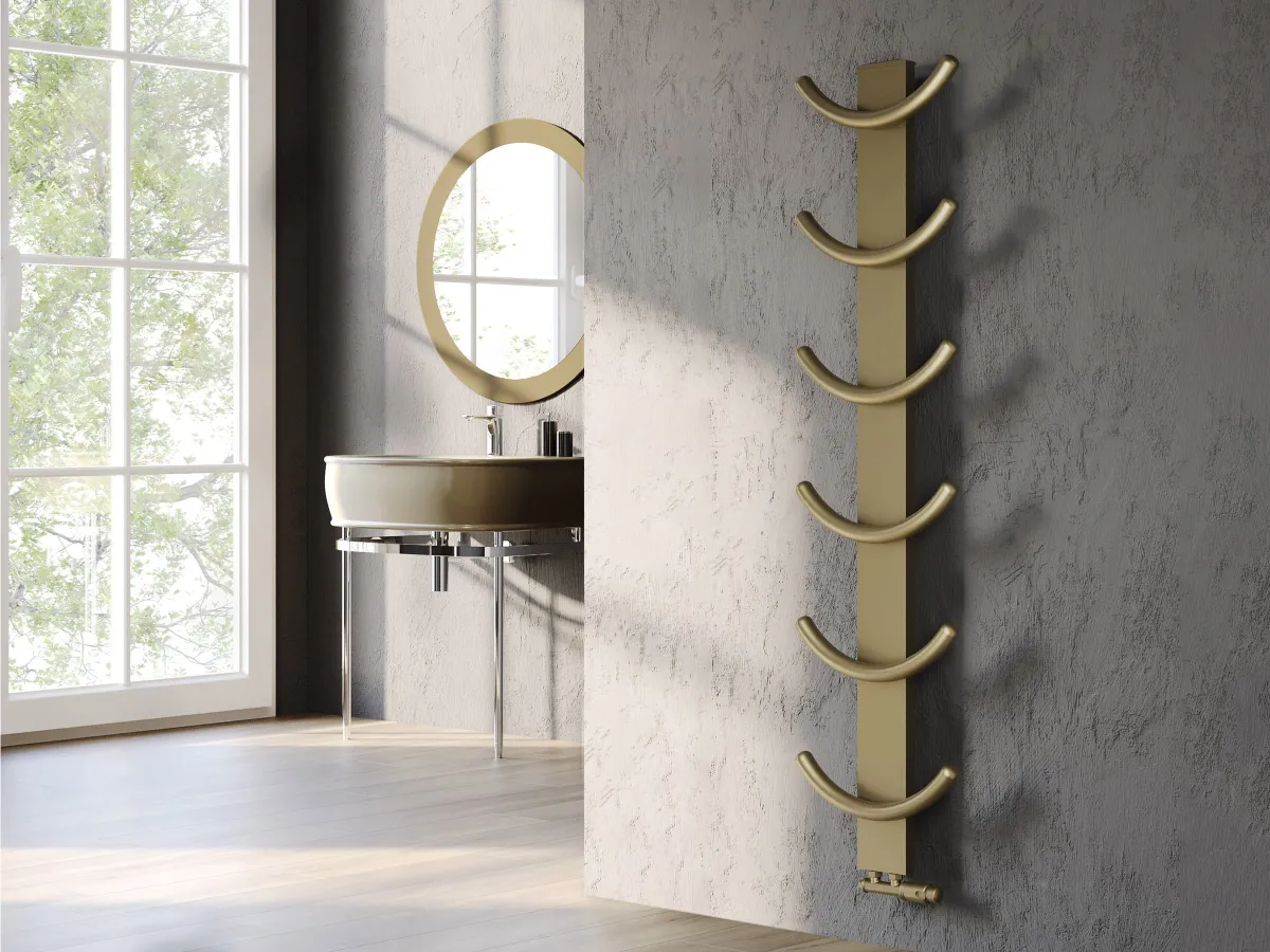 Uscător de prosoape de design LOJIMAX colecția OXY 1270x400 mm, MY-512
