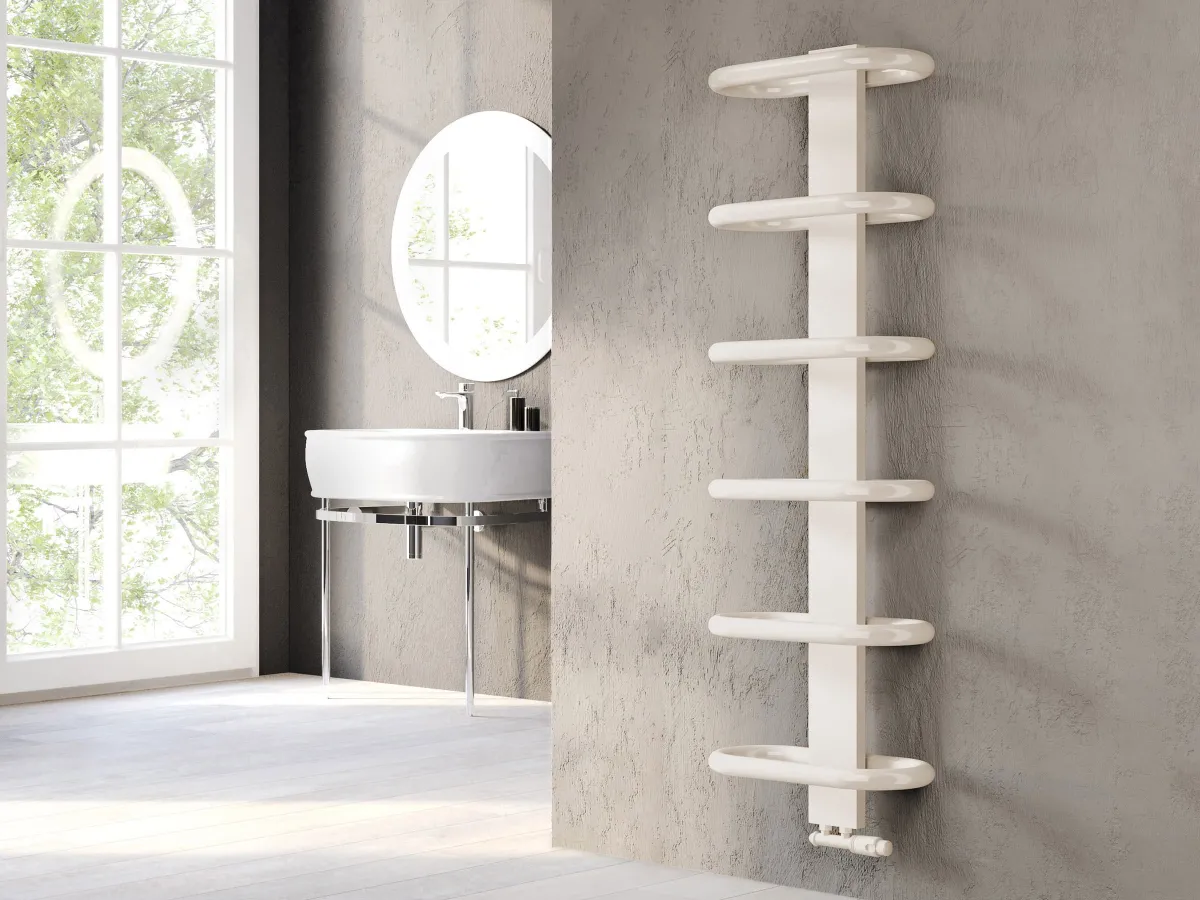Uscator de prosoape decorativ LOJIMAX, colectie TEOS Lemon luciu