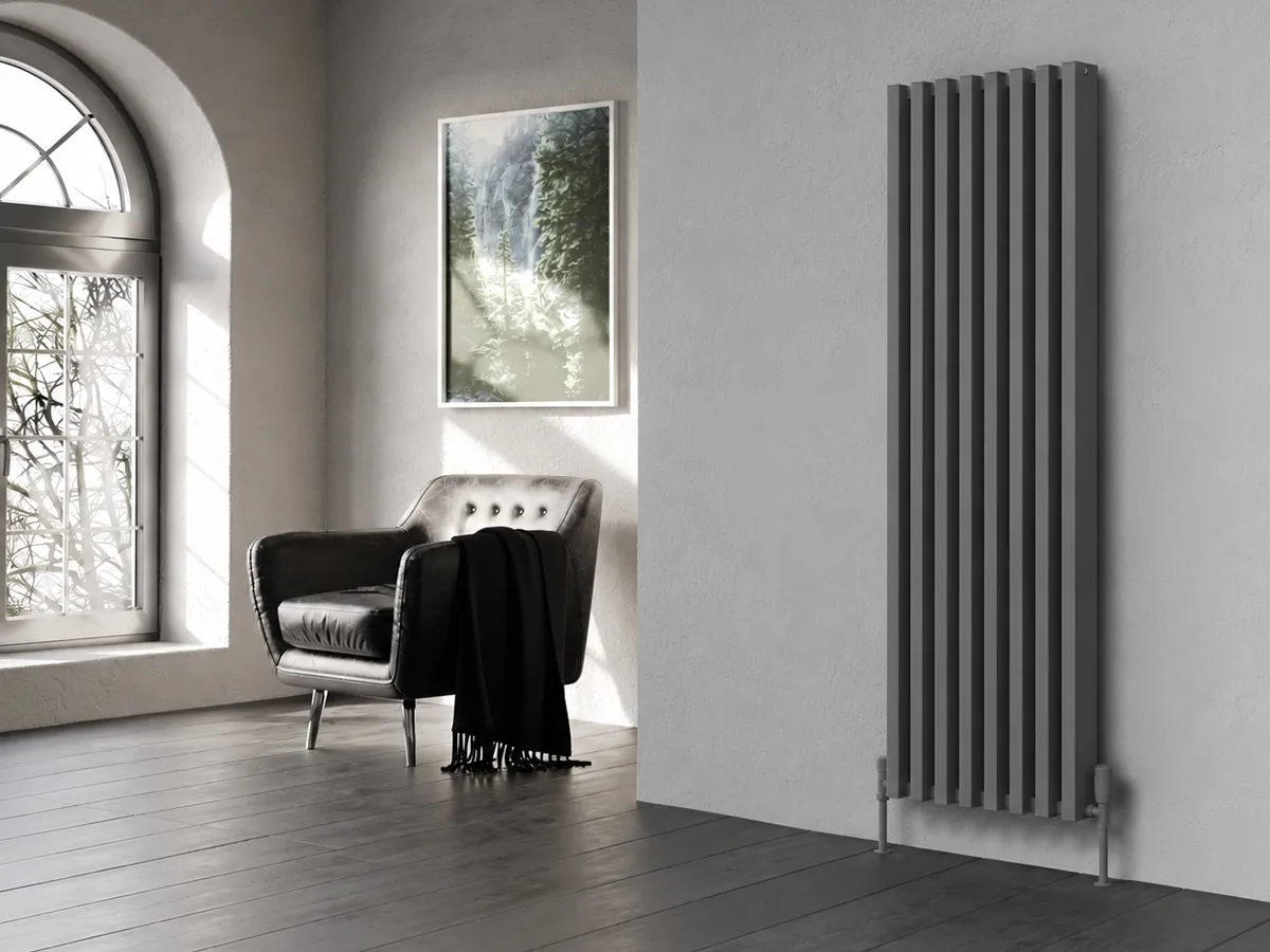 Calorifer decorativ LOJIMAX colecția AMETIST 1600x380 mm, Antracit
