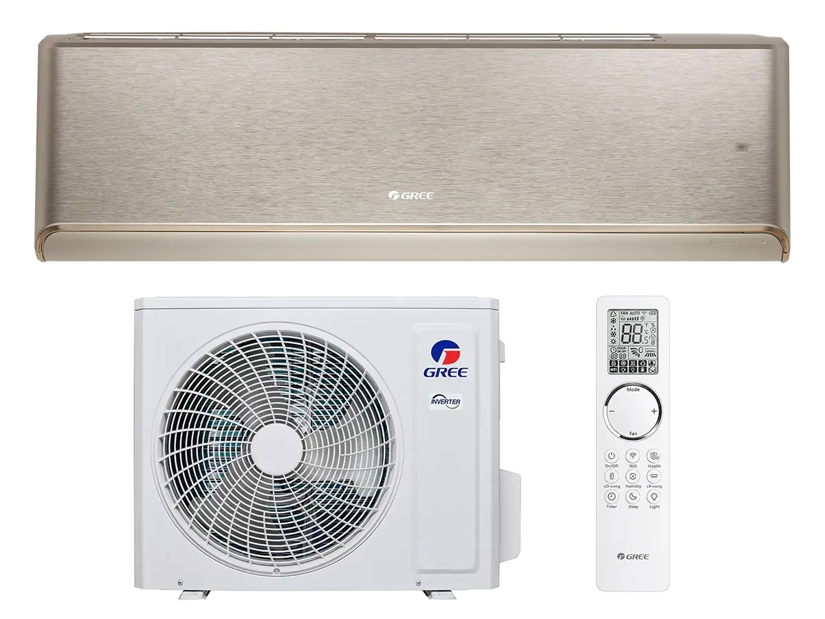 Кондиционер Gree AIRY CHAMPAGNE Inverter R32 GWH12AVCXD-K6DNA1A/I 12000 BTU 