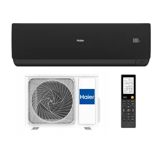 Кондиционер HAIER SERENE Plus DCInverter R32 AS25SBBHRA-MB 1U25DEBFRA-SH чёрный матовый (Обогрев при - 25°C)