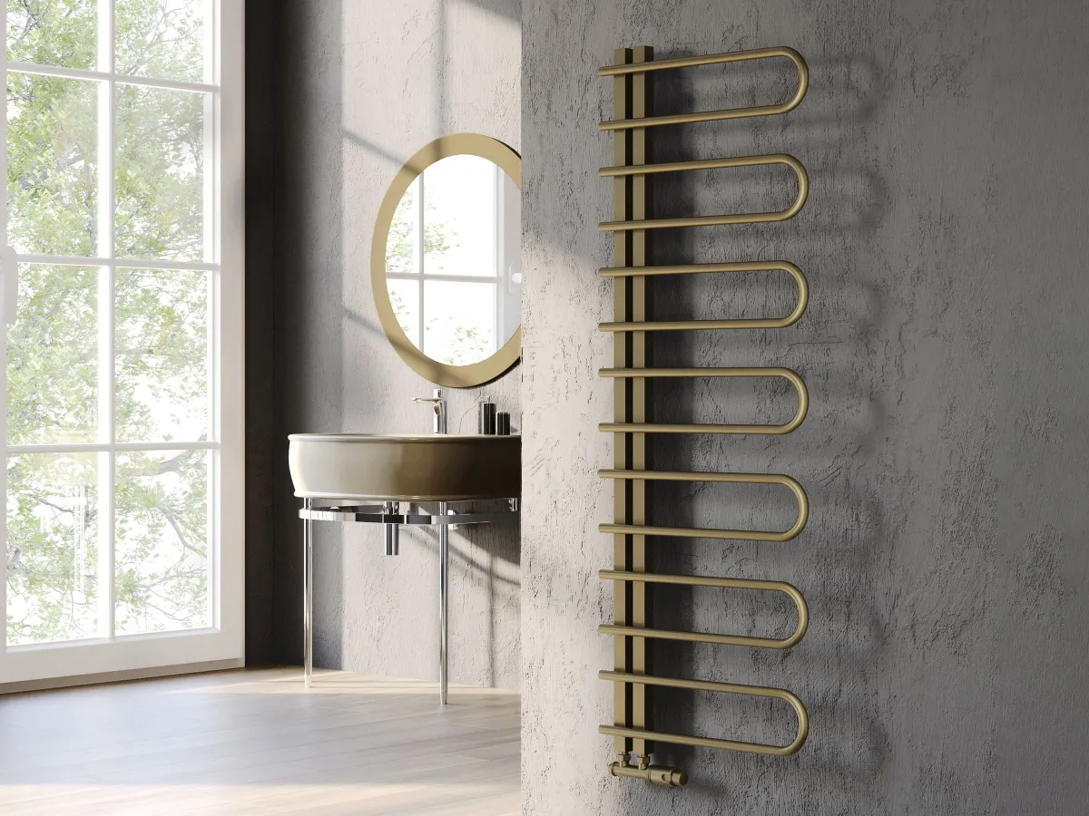 Uscător de prosoape de design LOJIMAX colecția CORTE 1600x500 mm, MY-512