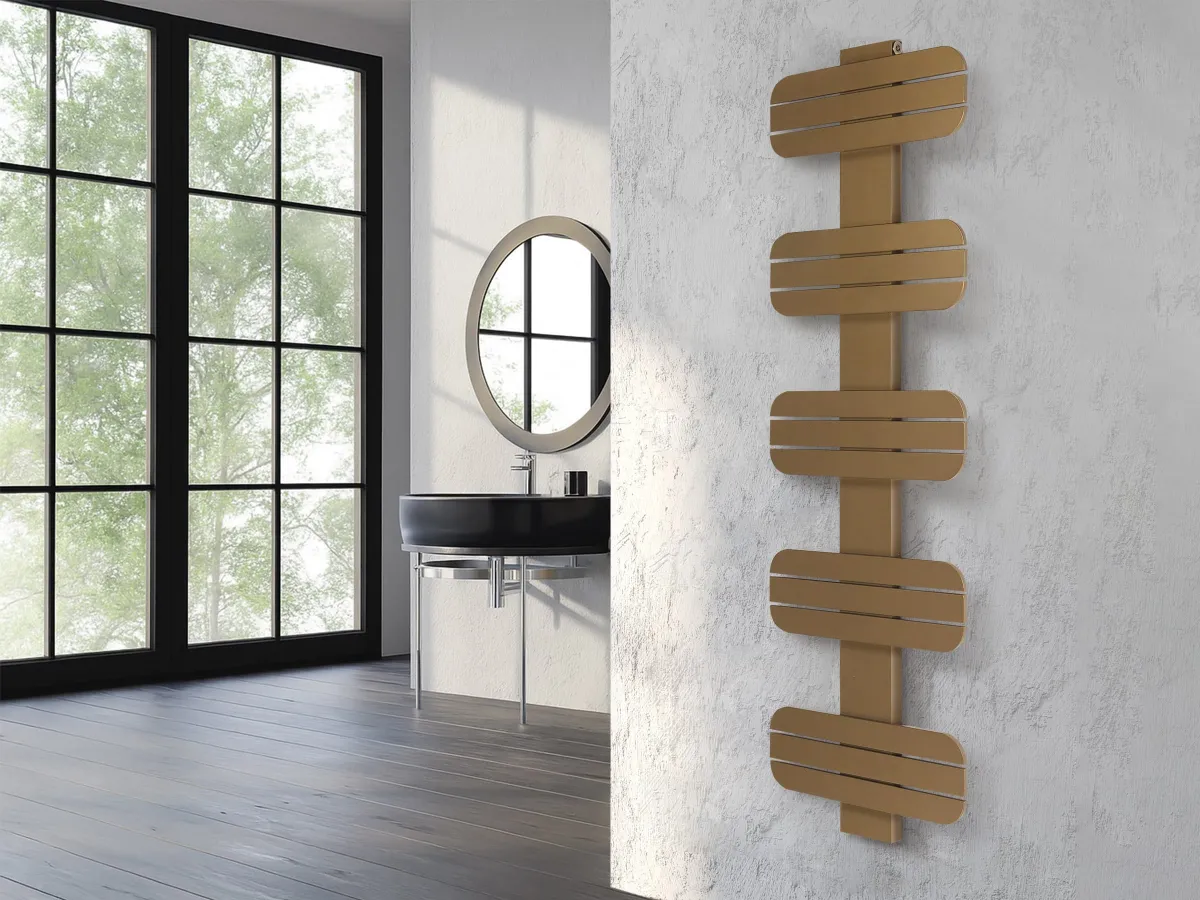Uscător de prosoape de design LOJIMAX colecția DOSIA 1450x500 mm, MY-512