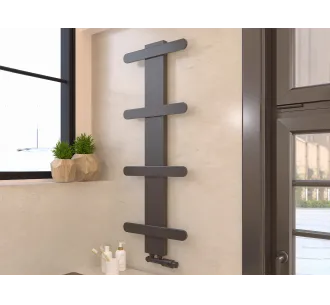 Uscator de prosoape decorativ LOJIMAX, colectie BALLOSS STYLE Antracit mat