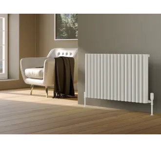 Calorifer decorativ LOJIMAX colecția ALBITE 500x1095 mm, Alb