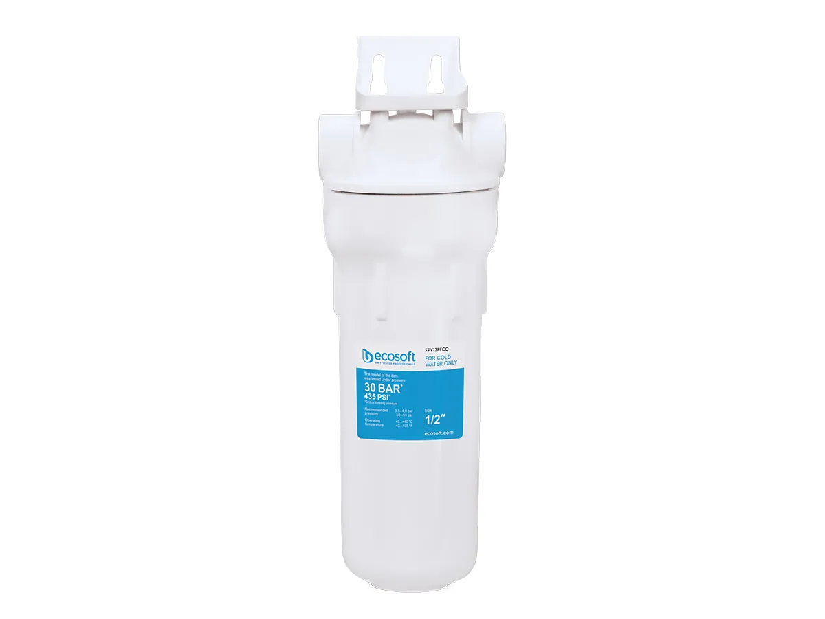 Filtru mecanic apa rece ECOSOFT 10, FI, 1/2, (30 BAR)