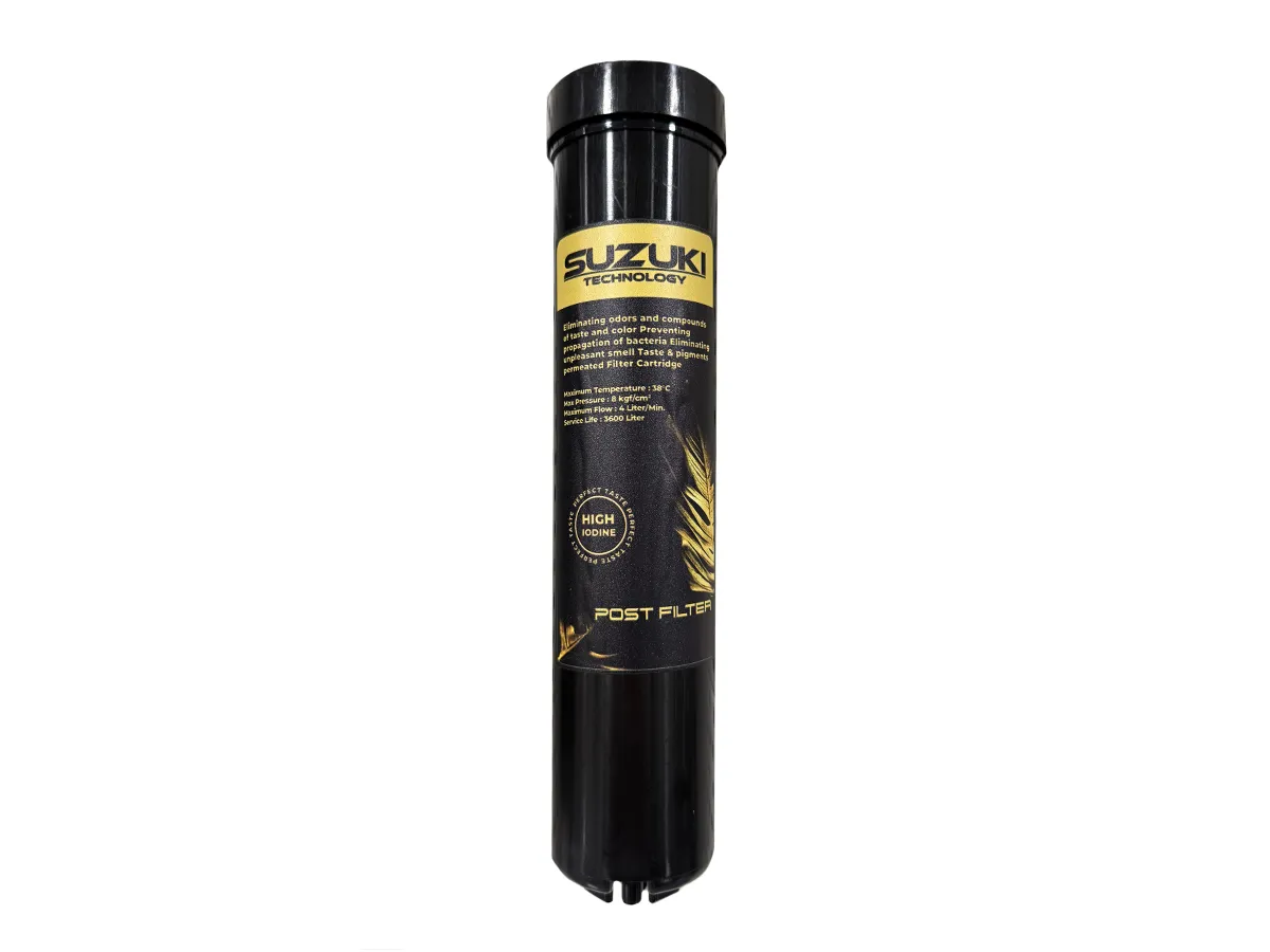 Cartuș post-carbon cu cărbune de cocos pentru sistemele de osmoză inversă Suzuki
