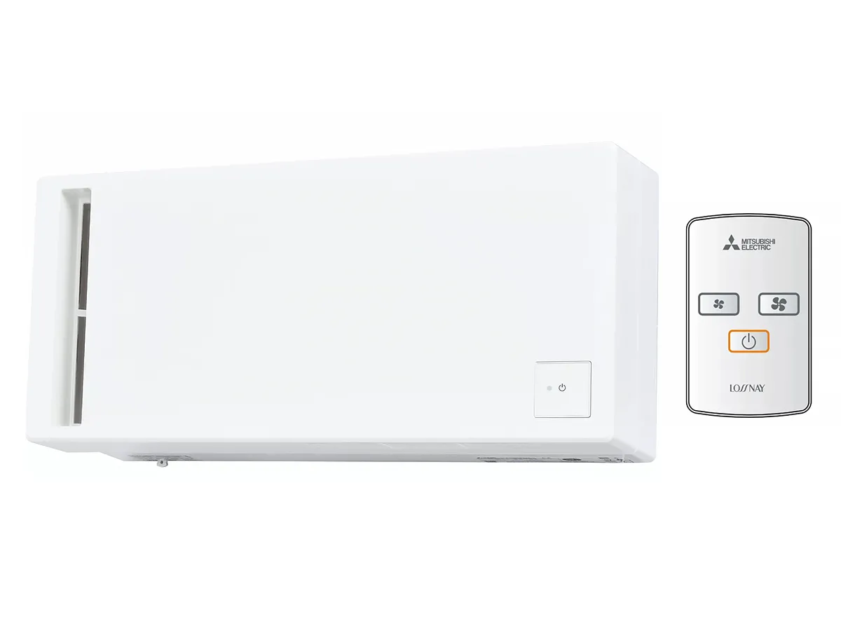 Рекуператор воздуха с системой приточно-вытяжной вентиляцией Mitsubishi Electric LOSSNAY VL-50SR2-E (расход воздуха 51 м³/ч)