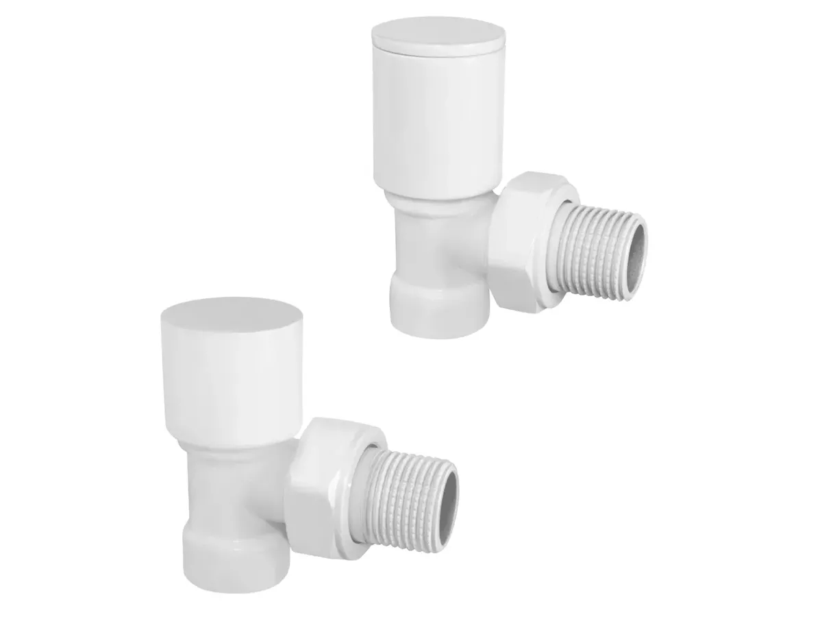 Robinet cap colt Lojimax set 1/2' tur+retur alb