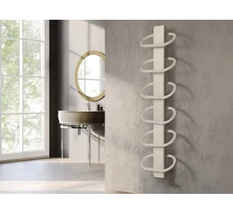 Uscator de prosoape decorativ LOJIMAX, colectie PEARL Lemon luciu