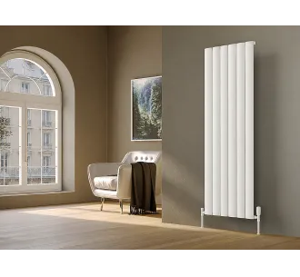 Calorifer decorativ LOJIMAX colecția OTIS 800x516 mm, Alb