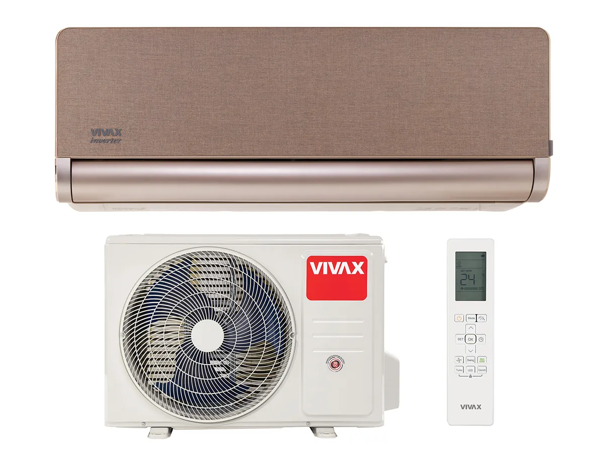 Conditioner Vivax Inverter R32 H-Design 12000 BTU Gold