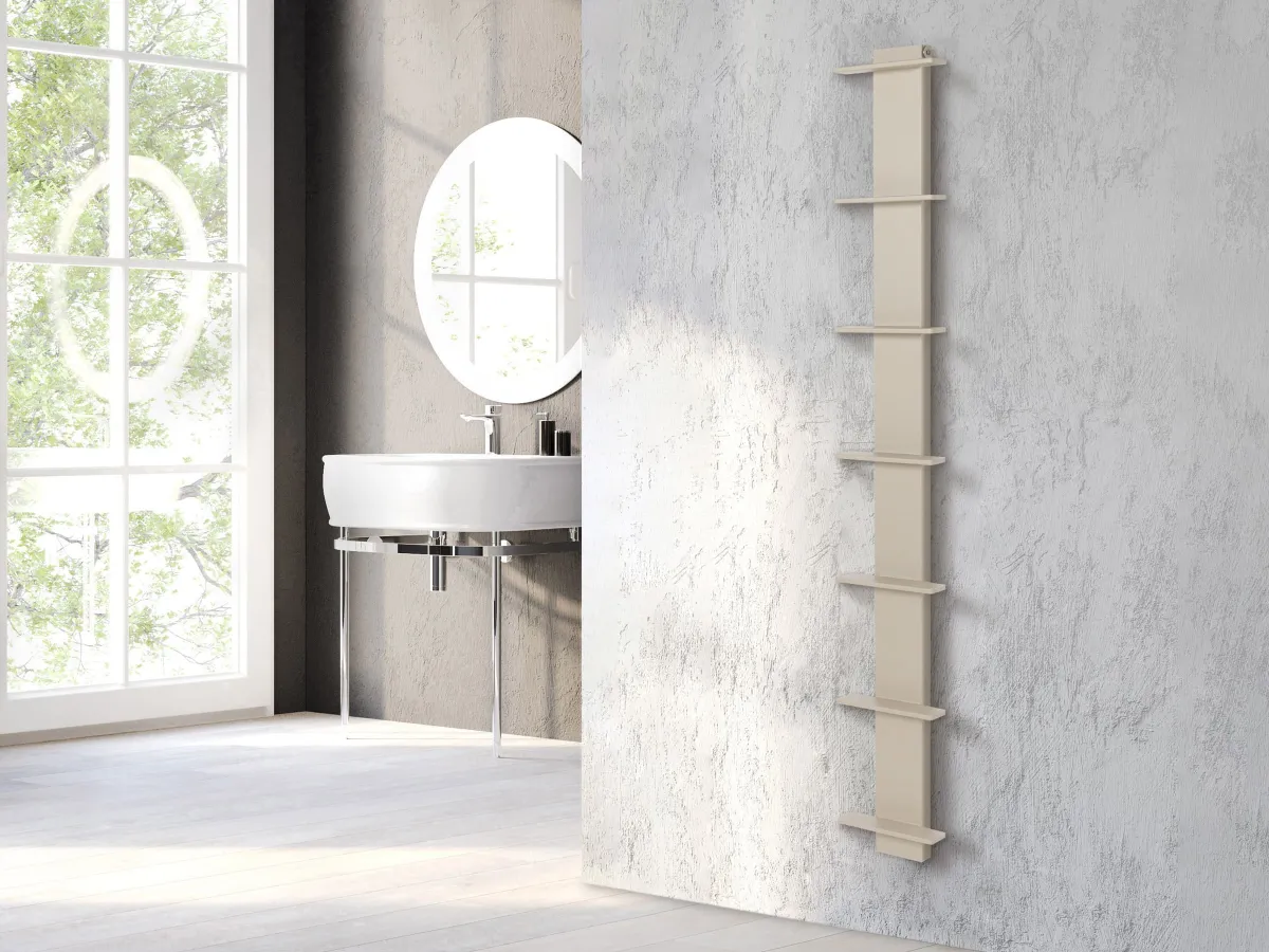 Uscător de prosoape de design LOJIMAX colecția CARETTA 1675x250 mm, Lemon