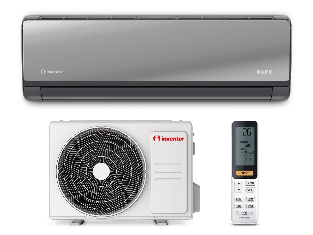 Кондиционер INVENTOR DARK SMART Inverter R32 DR2VI32-12WFI/DR2VO32-12 R32 12000 BTU 