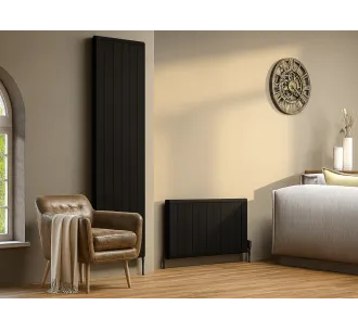 Calorifer decorativ LOJIMAX colecția LOVA LINE 2000x400 mm, Negru
