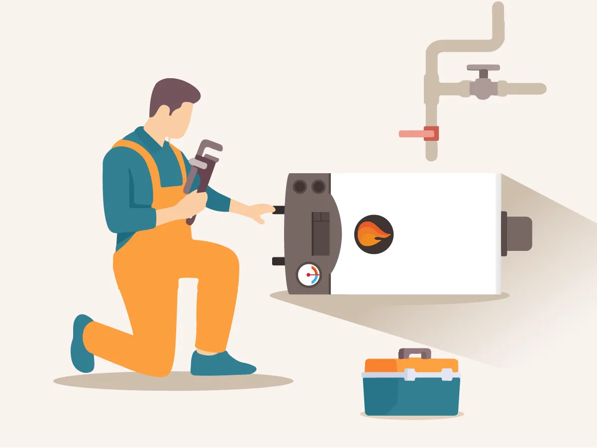 Демонтаж газового котла