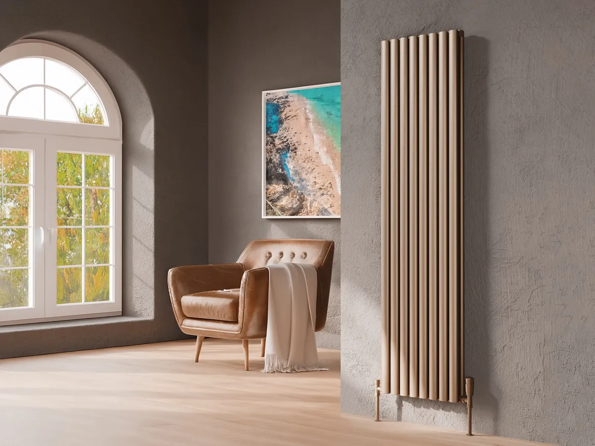 Calorifer decorativ LOJIMAX colecția BELLA DOUBLE 1600x404 mm, MY512