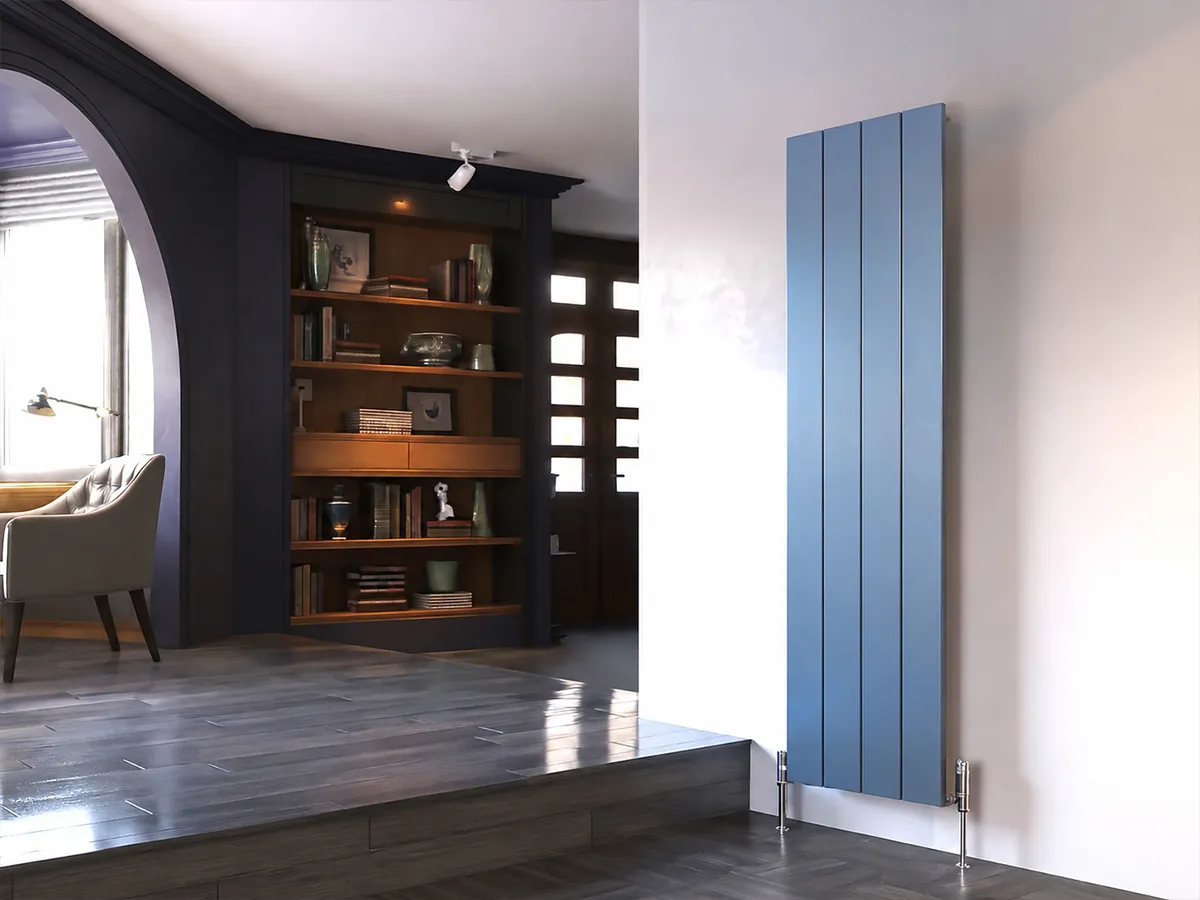 Calorifer decorativ LOJIMAX colecția KALSEDON 1800x375 mm, BLUE SATIN