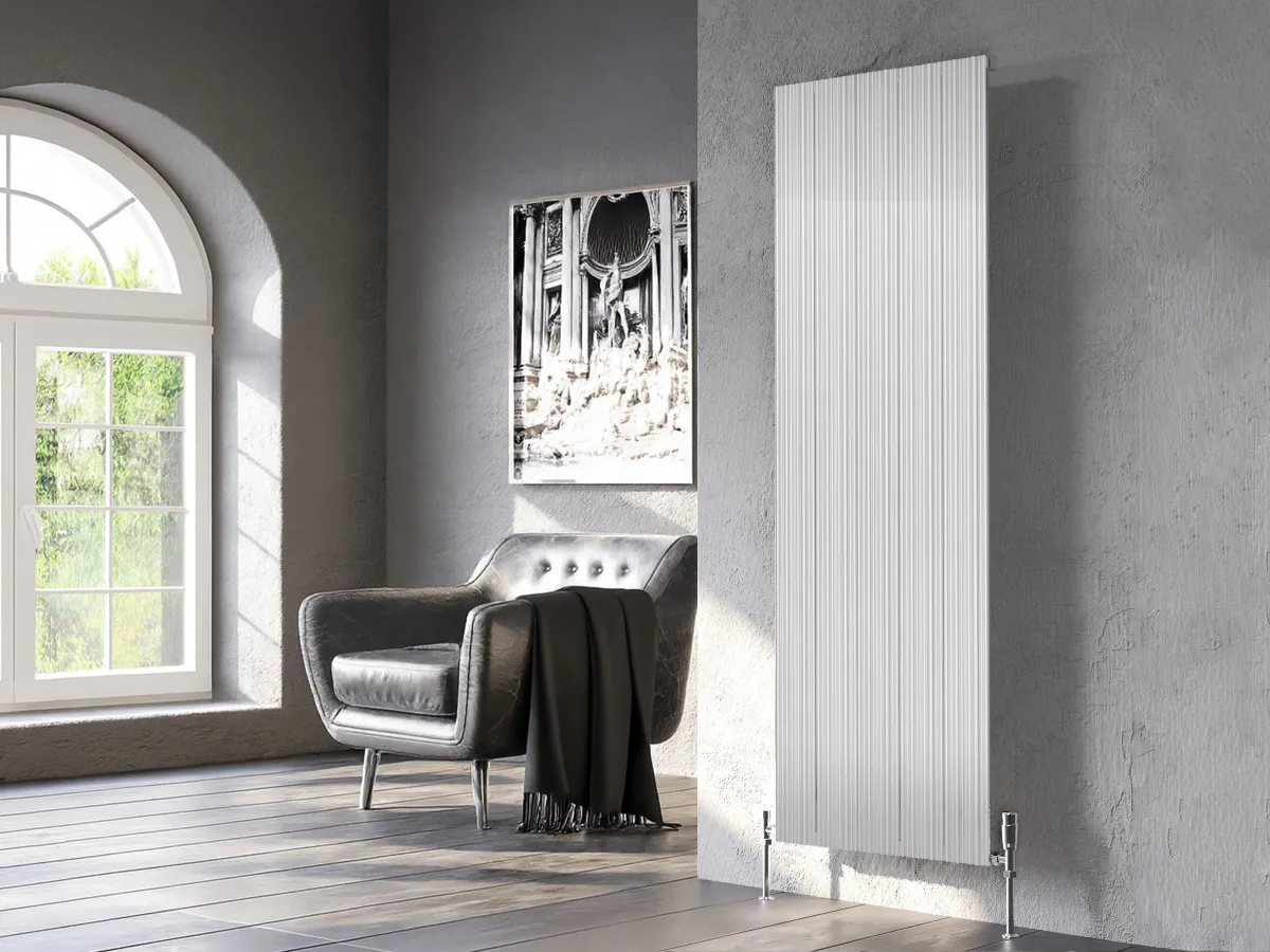 Дизайнерские радиаторы LOJIMAX, коллекция BAMBOO Inox Matt Anodising