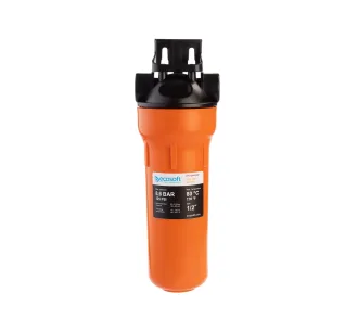 Filtru mecanic apa calda ECOSOFT 10, FI, 1/2, (carcasa 2,5x10, suport,cheie, cartus 5 mkm)