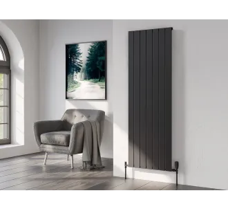 Дизайнерский радиатор LOJIMAX коллекция ROYAL 1400x440 мм, Черный